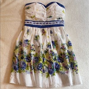 myMichelle Strapless Floral Dress